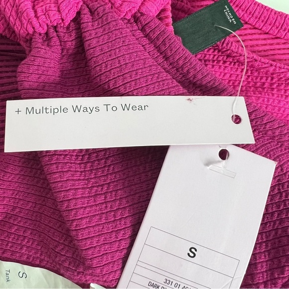 NWT Wild Fable Two Tone Tank top Pink Size Small - Picture 9 of 10